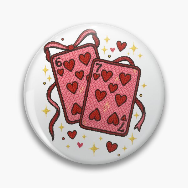 Item preview, Knitted Hearts Playing Cards with Bows designed and sold by DEONDRERONDEL12.