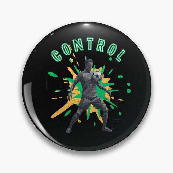 Item preview,  Soccer Control Geometric Low Poly Football Player designed and sold by Mania Graphix.