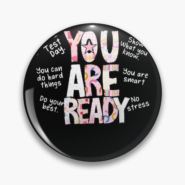 Item preview, You Are Ready Student Test Day Motivation designed and sold by SanTiOmal.
