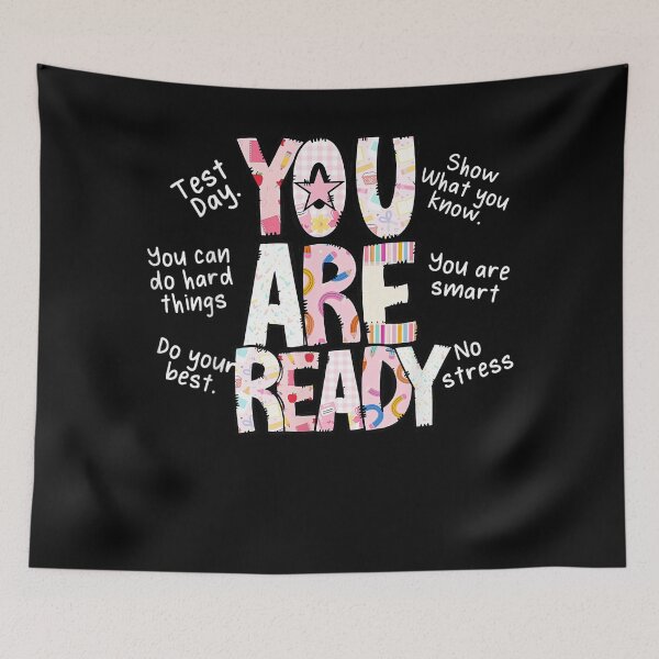 Item preview, You Are Ready Student Test Day Motivation designed and sold by SanTiOmal.