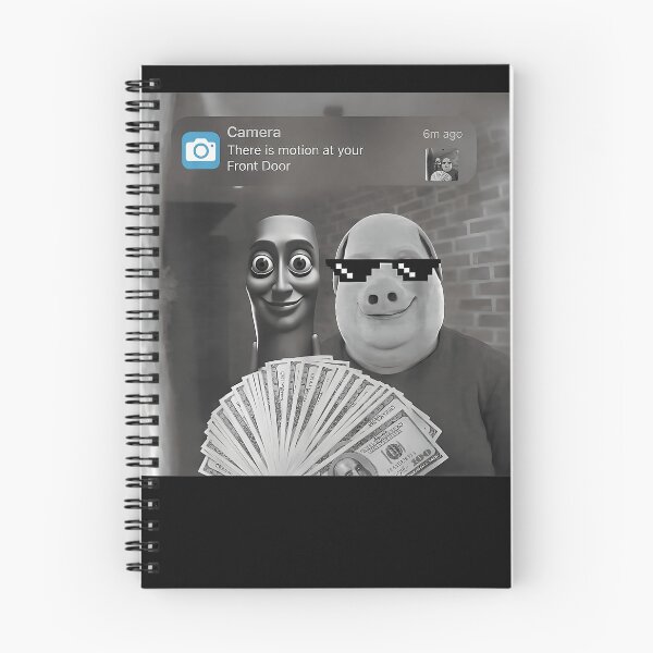 Item preview, Funny Doorbell Camera Meme Thug Life Pig Unexpected Visitor Camera There Is Motion Of Your Front Door designed and sold by SanTiOmal.