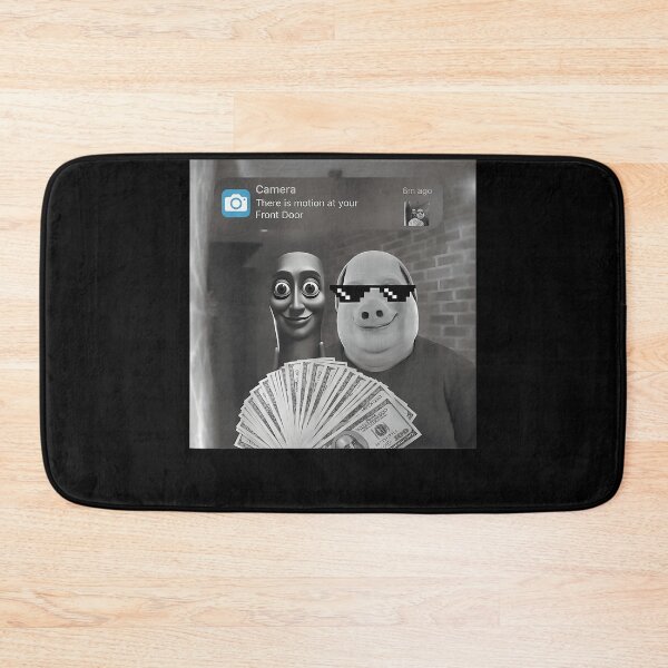 Item preview, Funny Doorbell Camera Meme Thug Life Pig Unexpected Visitor Camera There Is Motion Of Your Front Door designed and sold by SanTiOmal.