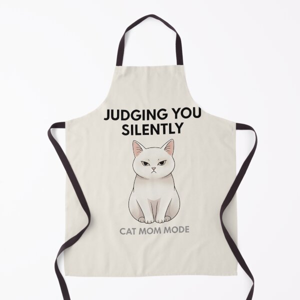 Item preview, Judging You Silently Cat Shirt – Funny Introvert Cat Mom Meme Tee designed and sold by ZyxDes.