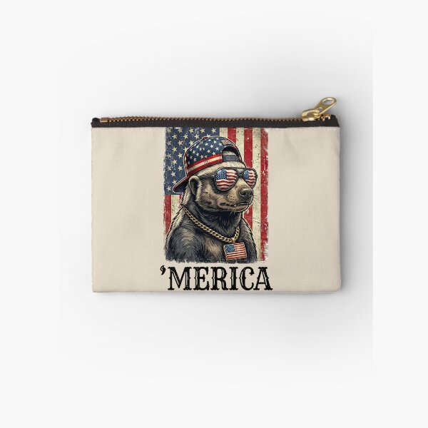 Item preview, 4th of July Patriotic Funny Raccoon Merica designed and sold by dudelinart.