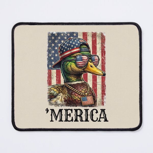 Item preview, ‘Merica Duck Mallard designed and sold by dudelinart.