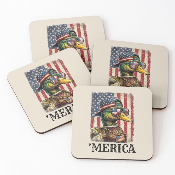Item preview, ‘Merica Duck Mallard designed and sold by dudelinart.
