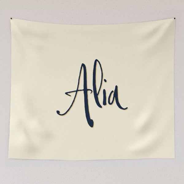 Item preview, ALIA personalized type design designed and sold by CharlottePlaceArt.