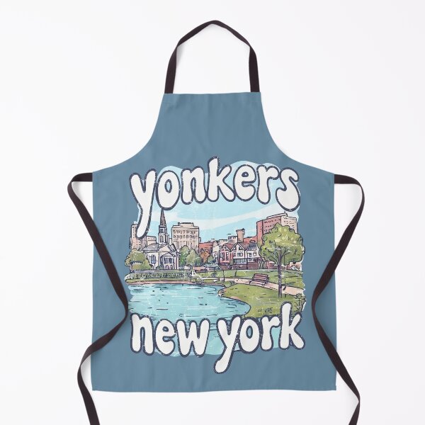 Item preview, Yonkers NY Skyline Cute Cityscape Retro Pastel City designed and sold by HowToCanadian.