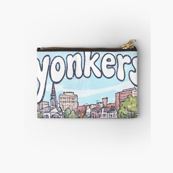 Item preview, Yonkers NY Skyline Cute Cityscape Retro Pastel City  designed and sold by HowToCanadian.
