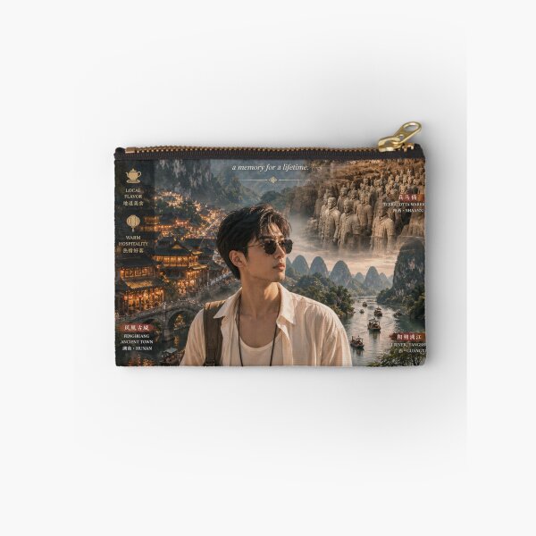 Item preview, Welcome to China Timeless Wonders Travel Poster | Chinese Culture & Scenic Adventure Art designed and sold by Inkora-Art.