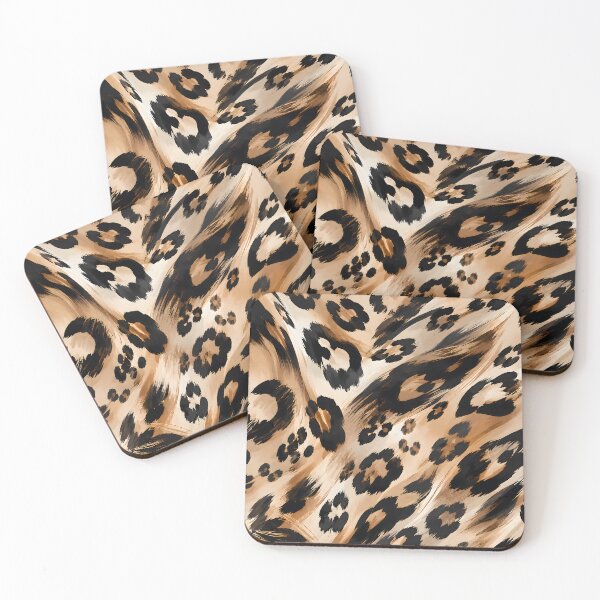 Item preview, Bold Leopard Print Aesthetic Pattern designed and sold by ZetaDream.