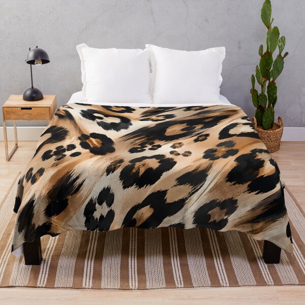 Item preview, Bold Leopard Print Aesthetic Pattern designed and sold by ZetaDream.