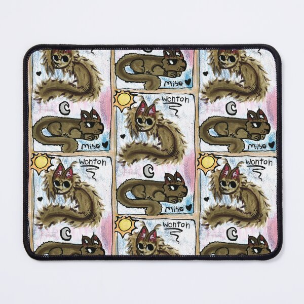 Item preview, "Miso & Wonton" by Hannah designed and sold by Miracle Kitten Club.