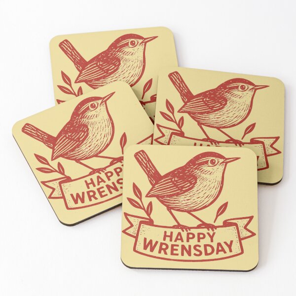 Item preview, Happy Wrensday designed and sold by AllTheT.