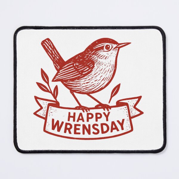 Item preview, Happy Wrensday designed and sold by AllTheT.