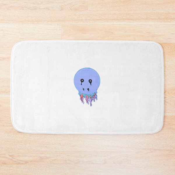 Item preview, Melting Smiley Face with Colors Periwinkle designed and sold by abby4doodles.