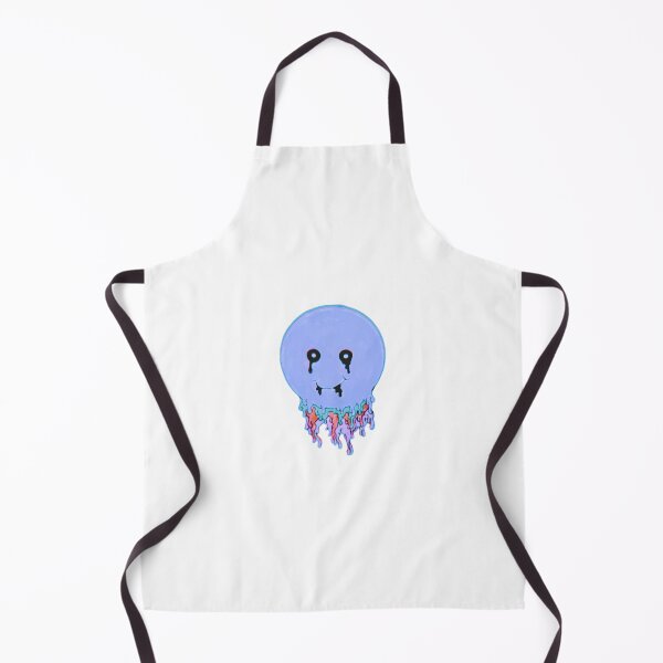 Item preview, Melting Smiley Face with Colors Periwinkle designed and sold by abby4doodles.