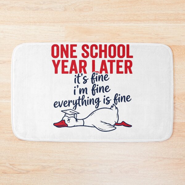Item preview, One School Year Later Stressed Goose Teacher designed and sold by KroghDs.