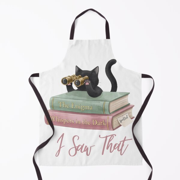Item preview, I Saw That — Spy Cat Vintage Binoculars Mystery Tee designed and sold by kosimazaki.