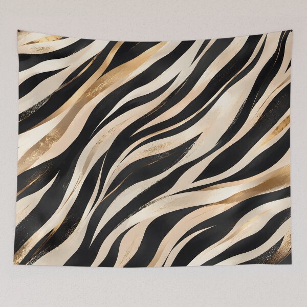 Item preview, Bold Zebra Stripe Animal Print Pattern designed and sold by ZetaDream.