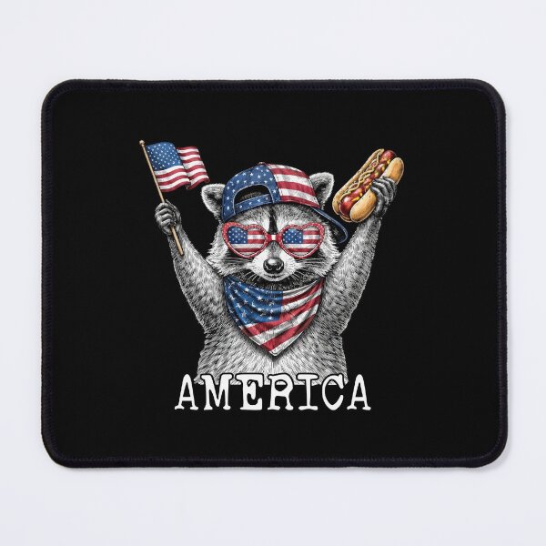 Item preview, 4th Of July Raccoon designed and sold by didiershreves.