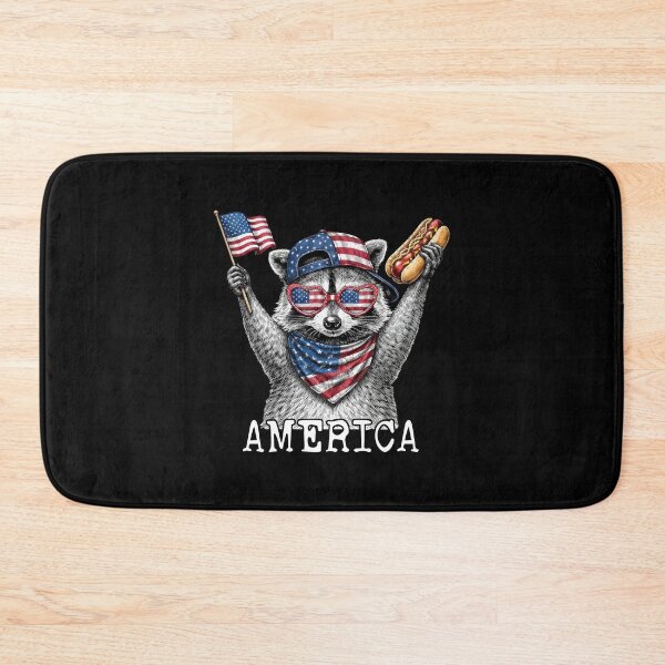 Item preview, 4th Of July Raccoon designed and sold by didiershreves.