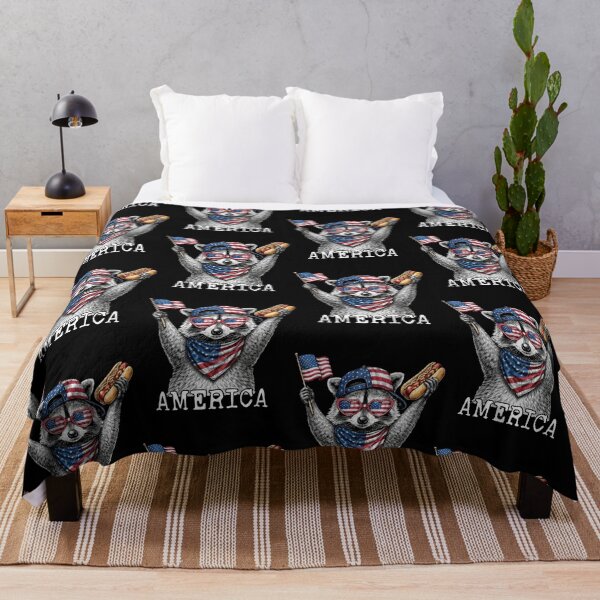 Item preview, 4th Of July Raccoon designed and sold by didiershreves.