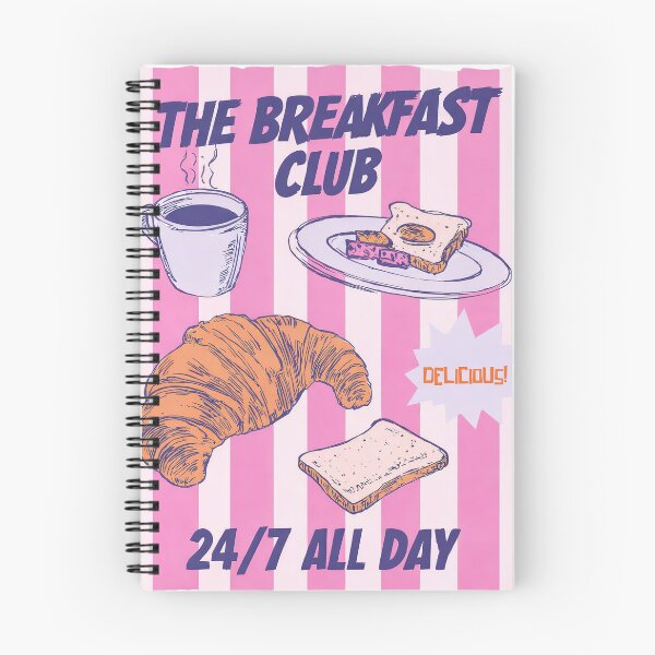 Item preview, The Breakfast Club - Retro 80s Movie Inspired Typography designed and sold by All That Jazz Store.