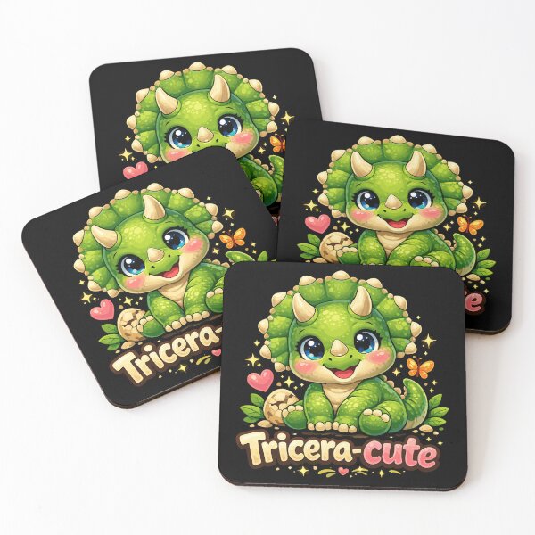 Item preview, Tricera-cute: Cute Triceratops Baby Dinosaur designed and sold by Pineapple-Tree.