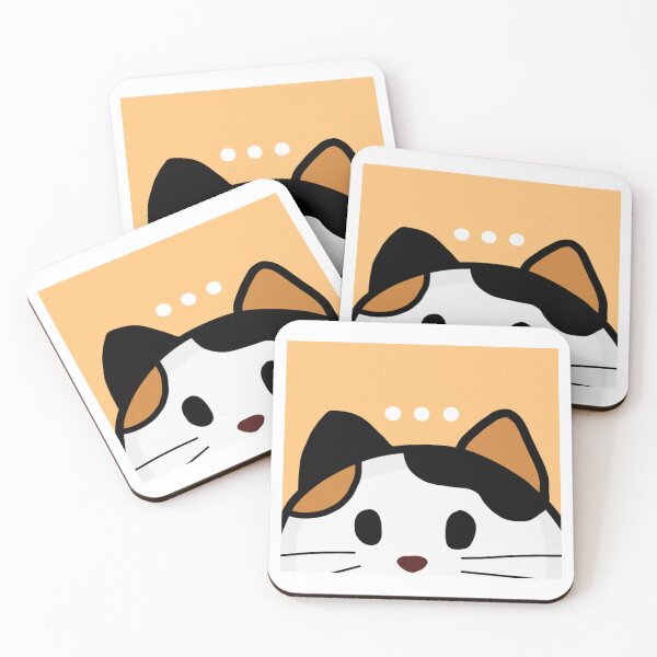 Item preview, Calico Cat Watching from the Edge designed and sold by CuteartBySakura.