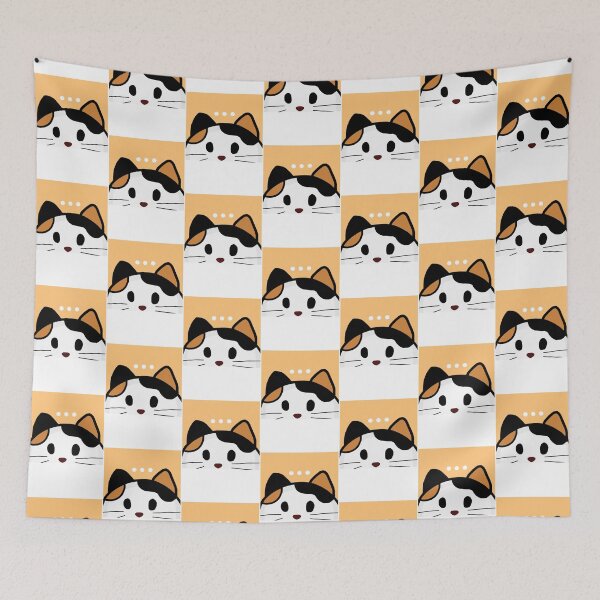 Item preview, Calico Cat Watching from the Edge designed and sold by CuteartBySakura.