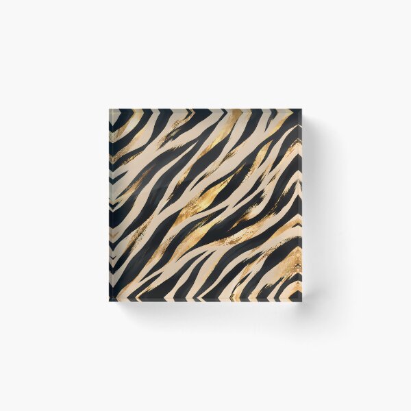 Item preview, Luxury Zebra Stripe Animal Print Pattern designed and sold by ZetaDream.