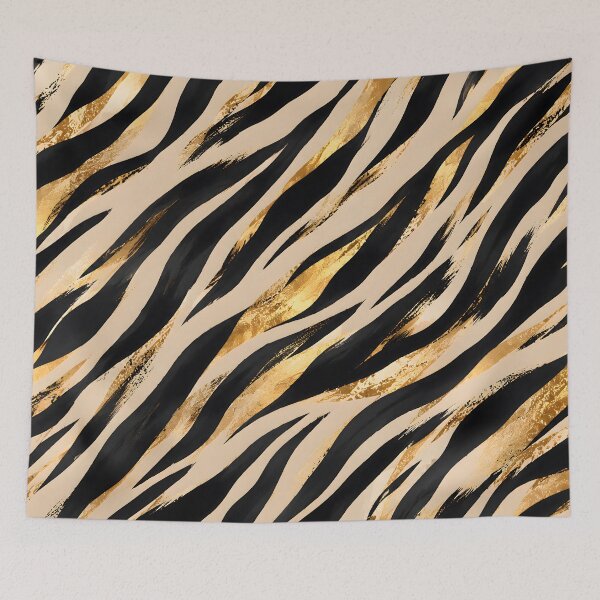 Item preview, Luxury Zebra Stripe Animal Print Pattern designed and sold by ZetaDream.