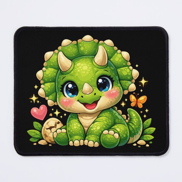 Item preview, Cute Triceratops – Little Baby Dinosaur designed and sold by Pineapple-Tree.