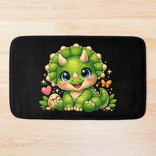 Item preview, Cute Triceratops – Little Baby Dinosaur designed and sold by Pineapple-Tree.