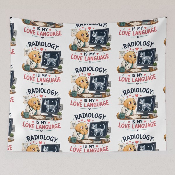 Item preview, Radiology Is My Love Language Dog Design | Cute Veterinary X-Ray Humor designed and sold by Bettybee00.
