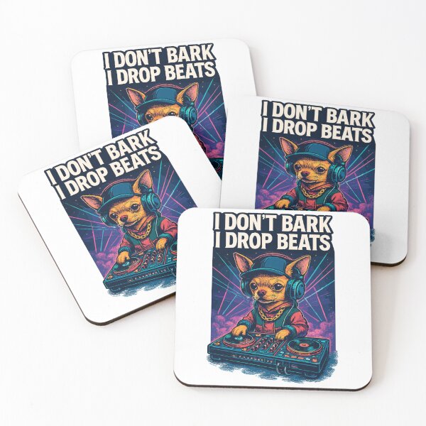 Item preview, Chihuahua DJ: I Don't Bark, I Drop Beats Design designed and sold by Pineapple-Tree.