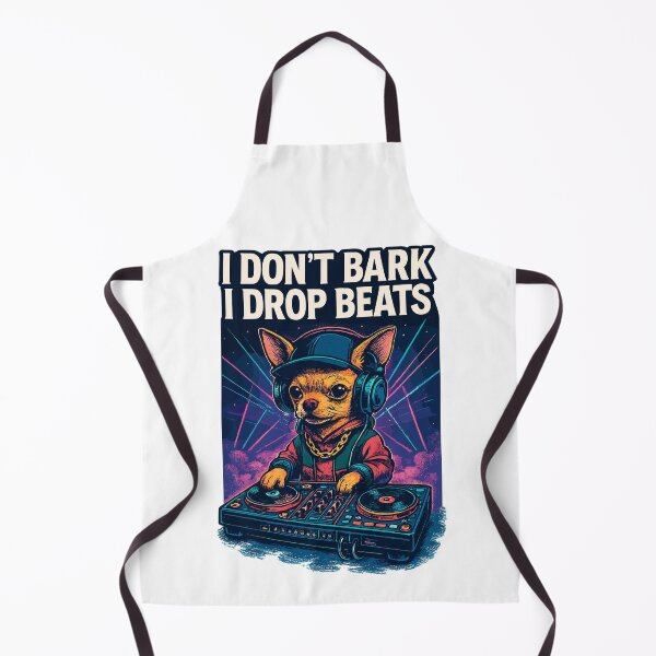 Item preview, Chihuahua DJ: I Don't Bark, I Drop Beats Design designed and sold by Pineapple-Tree.