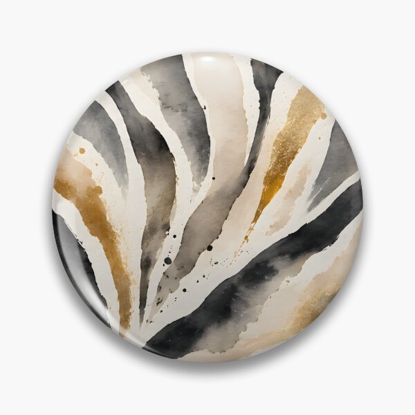 Item preview, Elegant Watercolor Zebra Animal Print Pattern designed and sold by ZetaDream.
