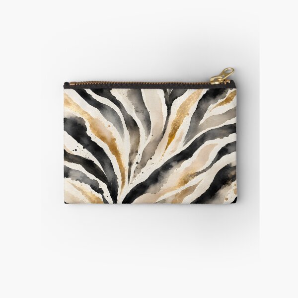 Item preview, Elegant Watercolor Zebra Animal Print Pattern designed and sold by ZetaDream.