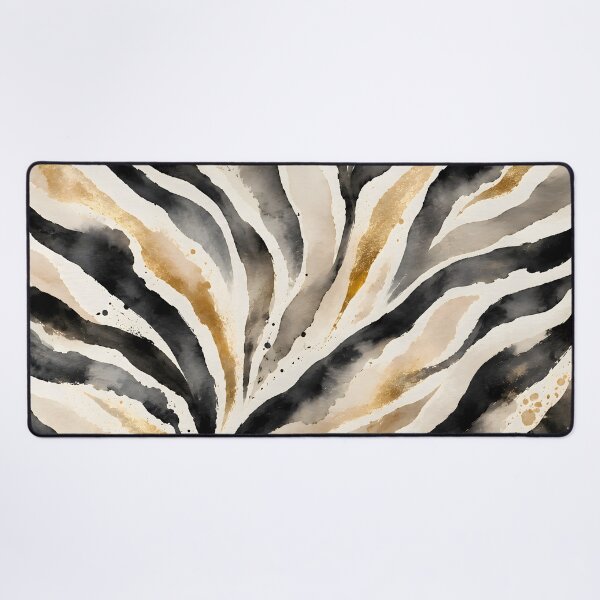 Item preview, Elegant Watercolor Zebra Animal Print Pattern designed and sold by ZetaDream.