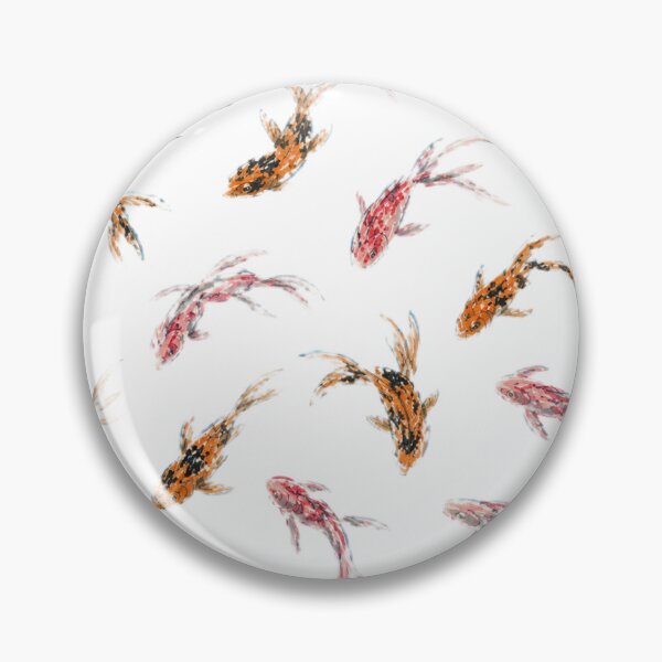Item preview, Koi Fish Repeat Pattern — Hand-Drawn Watercolour Japanese Art | Koi Lover Gift designed and sold by IntertwineCo.