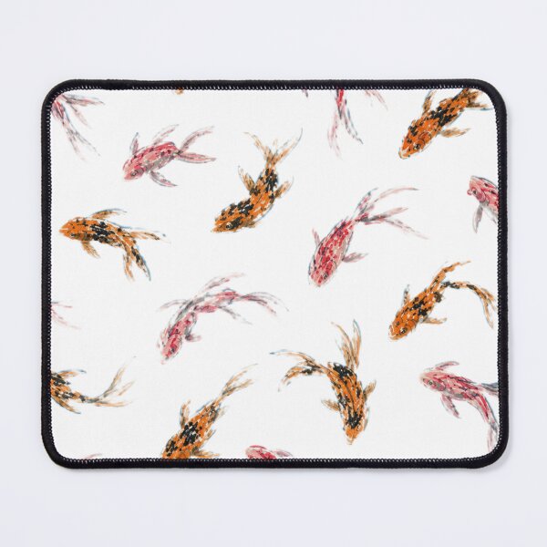 Item preview, Koi Fish Repeat Pattern — Hand-Drawn Watercolour Japanese Art | Koi Lover Gift designed and sold by IntertwineCo.