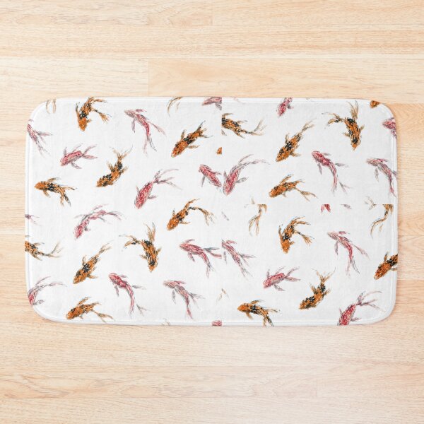 Item preview, Koi Fish Repeat Pattern — Hand-Drawn Watercolour Japanese Art | Koi Lover Gift designed and sold by IntertwineCo.
