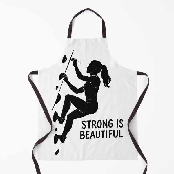 Item preview, Strong is Beautiful – Aesthetics in Bouldering designed and sold by Pineapple-Tree.