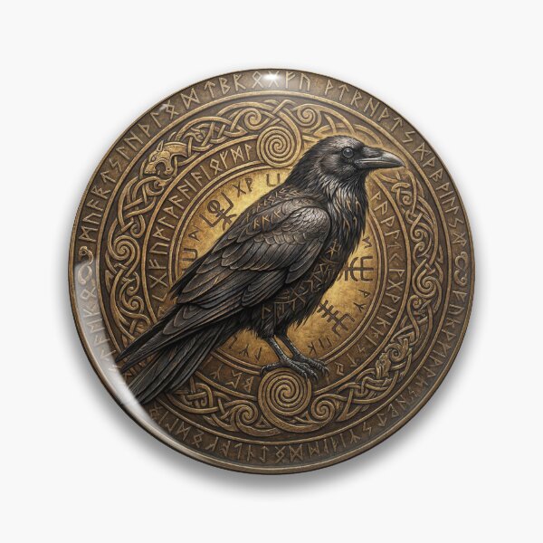 Item preview, Raven of the Runes designed and sold by JacquiTaylorArt.