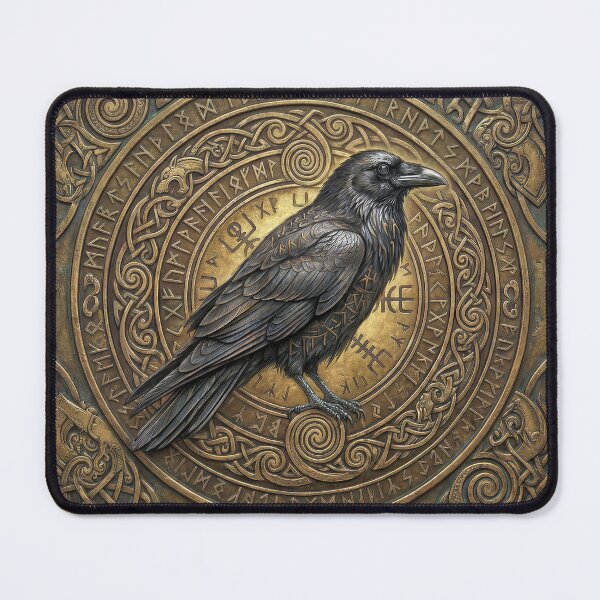 Item preview, Raven of the Runes designed and sold by JacquiTaylorArt.