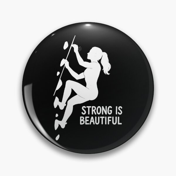 Item preview, Strong is Beautiful – Aesthetics in Bouldering designed and sold by Pineapple-Tree.
