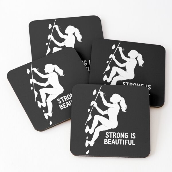 Item preview, Strong is Beautiful – Aesthetics in Bouldering designed and sold by Pineapple-Tree.