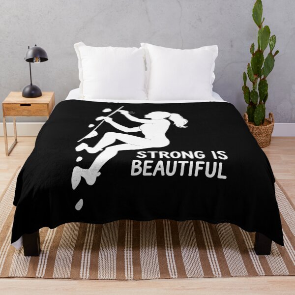 Item preview, Strong is Beautiful – Aesthetics in Bouldering designed and sold by Pineapple-Tree.